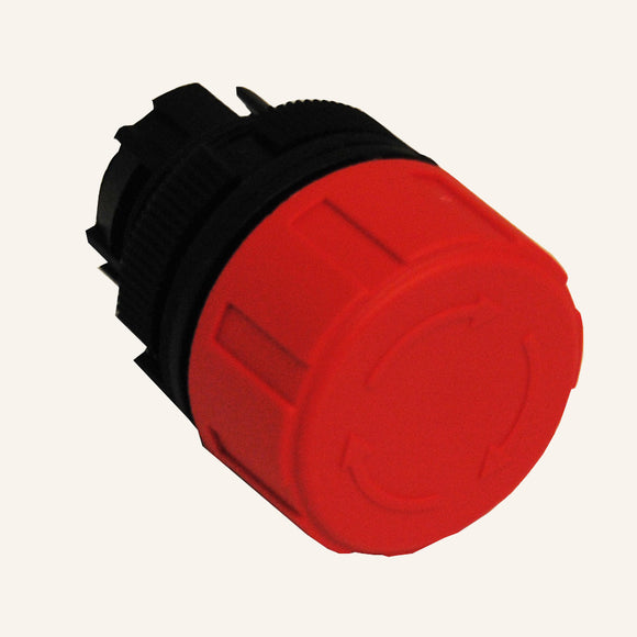 E-stop switch red